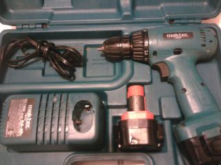 Makita Maktec MT062 9 6V Cordless Drill Kit