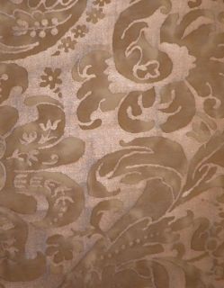 FORTUNY Caravaggio Gold Museum Texture Cotton Venice Italy New Remnant