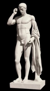 Roman Marcellus as Hermes Logios Louvre Museum Statue Sculpture