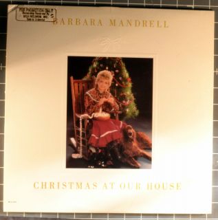Barbara Mandrell Christmas at Our House Promo Record Vinyl LP 1984
