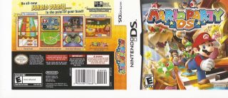 Mario Party Nintendo DS Cover Case Artwork Only