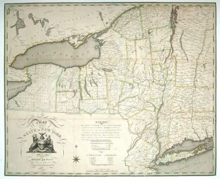 1804 NY Map Manorville Mastic Beach Melville Mineola Monsey Miller