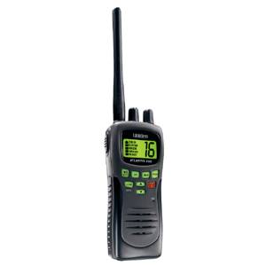 Uniden Atlantis 250 VHF Handheld 5W Marine Radio JIS4 CFR46 Waterproof