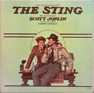  VINYL Album Scott Joplin Marvin Hamlisch The Sting Motion Picture