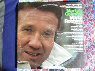 Marty Robbins Martys Country 2 LP Vinyl Records
