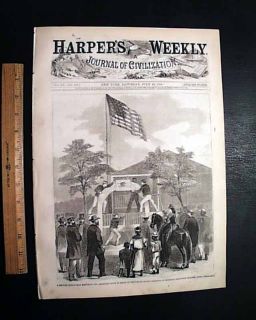 Mary Surratt Hanging Conspirators 1865 Prints Newspaper