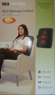 Spa Massage Back Massage Cushion with Heater For Home 120 volt and