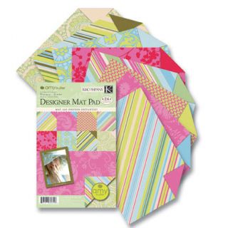 Company Amy Butler Belle Mat Pad Paper Pad 4x6 Sheets Scrapbooking