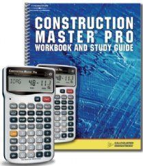 Construction Master Pro Calculator 4065 w Workbook 2140 098584040659