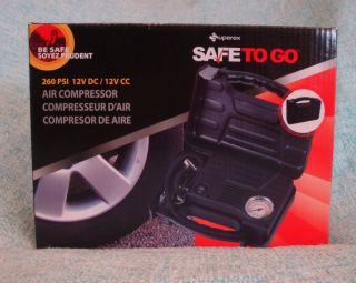 Safe to Go Air Compressor 260 PSI 12 Volt