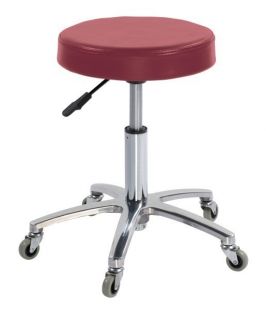 New Burgundy Hydraulic Massage Stool Spa Beauty Salon Chair