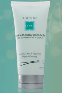 Biotone Massage Spa Marine Therapy Pedi Balm 6z Tube