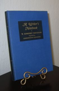 Writers Notebook w Somerset Maugham Ed Advance