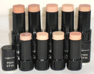 Max Factor Pan Stik Stick Choose The Shade That Suits Your Skin Tone