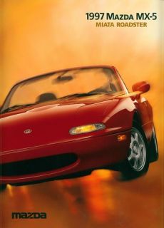 1997 Mazda Miata Roadster Sales Brochure Nice