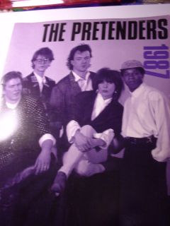The Pretenders 1987 Tour Book