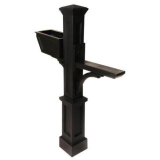 New Mayne Westbrook Plus 56 Mailbox Support Post w Flower Planter