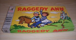 1956 Milton Bradley Raggedy Ann Little Folks Game No 4809