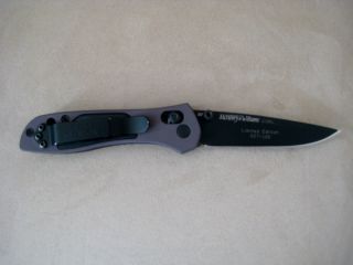 WoW L@@K Benchmade D2 LE Mchenry & Williams Axis Lock Folding Knife
