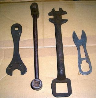 Great Antique Hand Wrenches Old Tools Unique Multi Purpose