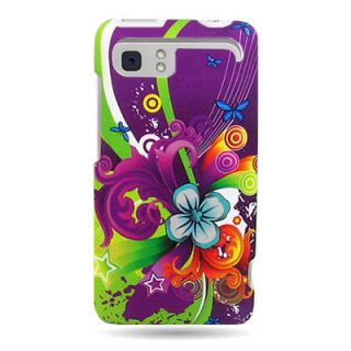  Faceplate Cover Case For AT T HTC Holiday Vivid Phone Floral Medley