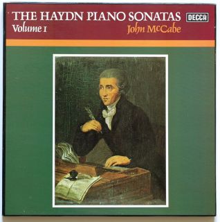 The Haydn Piano Sonatas Vol 1 John McCabe 3 LP Box Decca 1DN 100 2 UK