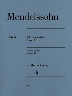Mendelssohn Piano Works Volume 1 2 HN860 861