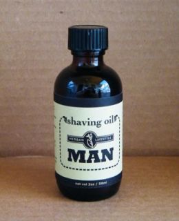 Herban Lifestyle Man Mens Shaving Oil