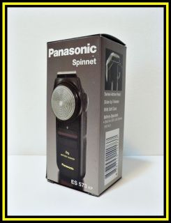Panasonic Brand Battery Operated Mens Electric Shaver with Trimmer