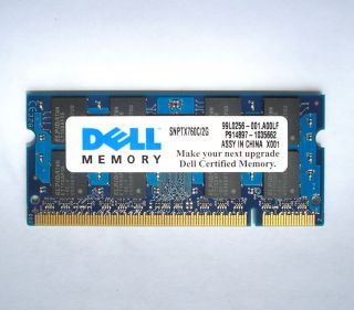2GB Memory RAM Upgrade for Dell Inspiron 1520, 1521, 1525, 1525se 1526
