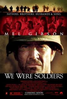 We Were Soldiers Movie Poster Original 27x40 Mel Gibson