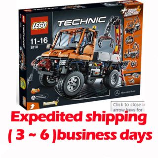 Lego Technic 8110 Mercedes Benz Unimog U400 Expedited Shipping