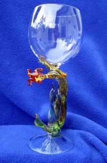 Stunning Mermaid Wine Goblet