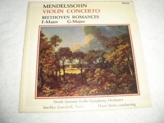 Mendelssohn Violin ConcertoSaschko GawriloffASC 821