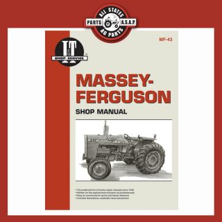 Shop Manual MF 46 Massey Ferguson MF230 MF235 MF240 MF245 MF250
