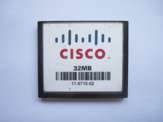 Original Cisco 32MB Compact Flash CF Card Memory Card