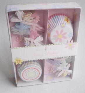 Meri Meri Fairy Wishes Cupcake Toppers Decorations Cupcake Kit New