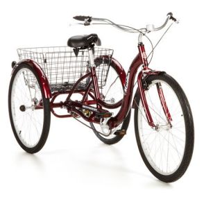 26 Schwinn Meridian Adult Tricycle Bike Bicycle Dark Cherry