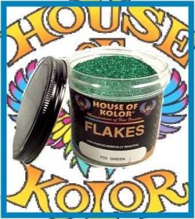 House of Kolor F23 Green Metal Flakes 6 oz Custom Paint