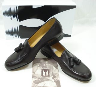 Moreschi Mens Meta Dark Burgundy Leather Shoes Size 12 N New Sale
