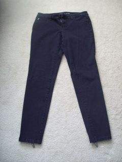 Michael Kors Womens Skinny Black Jeans Size 6 P