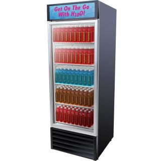 Glass Door Beverage Cooler Coke Pepsi Fridge Merchandiser Refrigerator