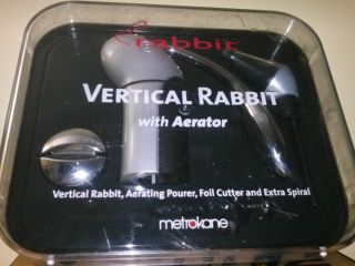 Metrokane Vertical Rabbit with Aerator