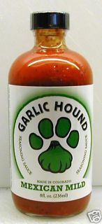 oz Garlic Hound Mexican Mild Hot Sauce Seasoning Marinade