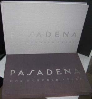 Pasadena 100 Years by Maureen Michelson Signed Book