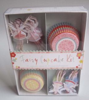 MERI MERI Boxed Fairy Cupcake Toppers Decorations Fairy Cupcake Kit