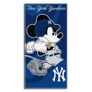 New York Yankees Mickey Mouse Disney Beach Towel