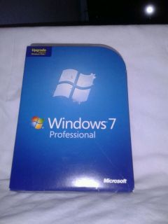 Microsoft Windows 7 Professional 64 Bit (License + Media) (1 Computer