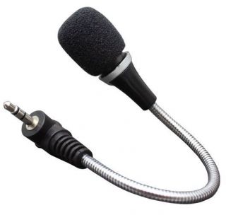 H7809 Black 3 5mm Audio Microphone Mic for Laptop Netbook