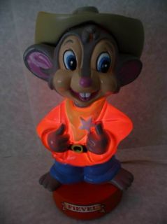 Fievel Mouse Lamp or Night Light Cowboy
